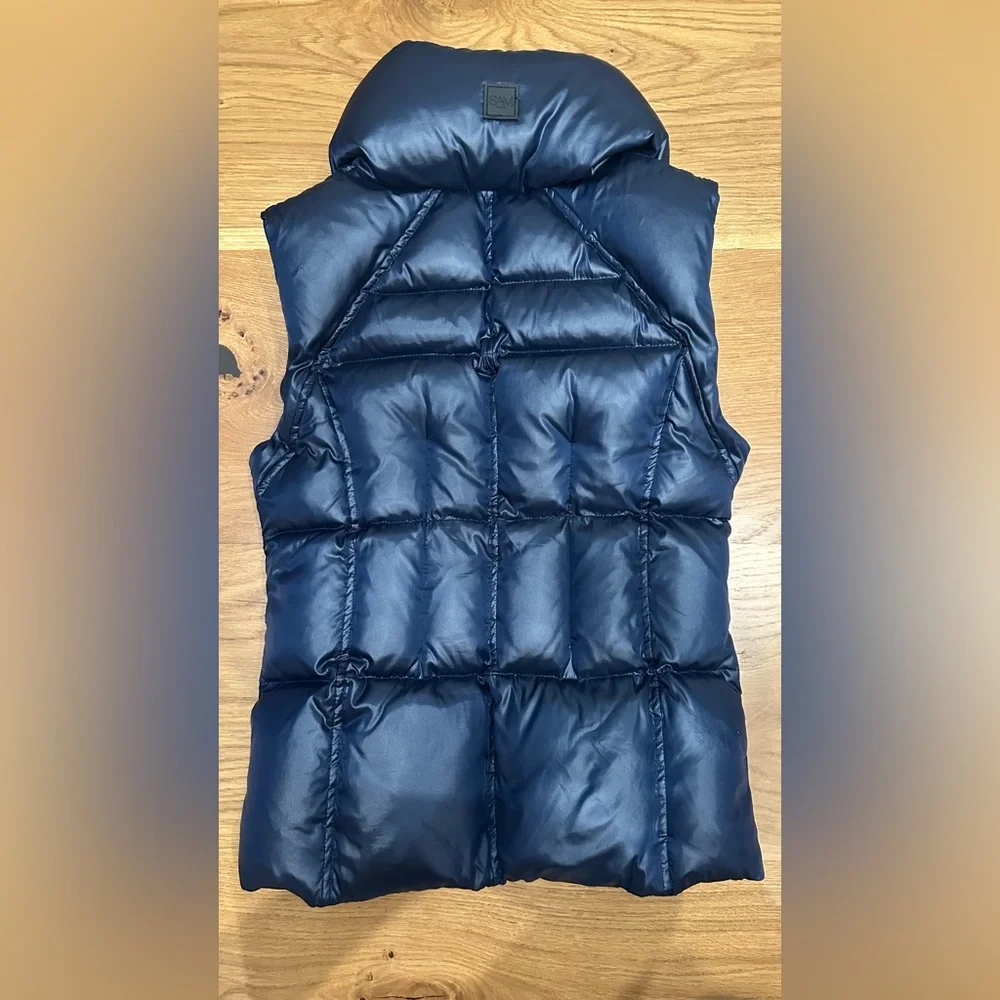 🤎 SAM. Girls Navy Puffer Vest 🤎